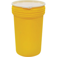 Plastic Lab Pack Nestable Drum with Lever-Lock, 55 US gal., Mobile GTA Hardware Inc