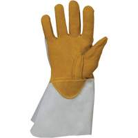 Gants de soudage 335DBP Endura, Cuir de vache refendu/Cuir d'&eacute;lan refendu, Taille Petit GTA Hardware Inc