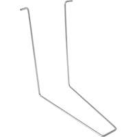 Berme &agrave; support en fil m&eacute;tallique, Capacit&eacute; 268 gal. US, 6' la x 8' lo x 12" h, Support en L GTA Hardware Inc
