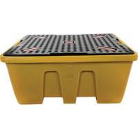 Palette de d&eacute;versements IBC, Capacit&eacute; de d&eacute;versement 333 gal. US, 66" x 66" x 27,5" GTA Hardware Inc