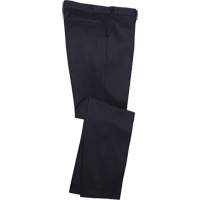 Industrial Work Pants, Cotton, Navy Blue, Size 28, 30 Inseam GTA Hardware Inc
