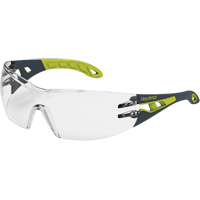 MX200 Rimless Wraparound Safety Glasses, Clear Lens, Anti-Fog/Anti-Scratch, ANSI Z87+/Meets/Exceeds CSA Z94.3 GTA Hardware Inc