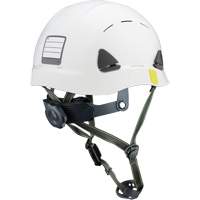 Fibre Metal Climbing Style Safety Helmet, Meets CSA Type 2, Ratchet Suspension, Vented GTA Hardware Inc