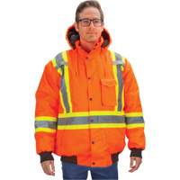 Waterproof 7-in-1 Winter Parka, High Visibility Orange, Medium GTA Hardware Inc