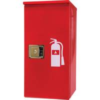 Heavy-Duty Outdoor Fire Extinguisher Cabinet, 14" W x 28" H x 10" D GTA Hardware Inc