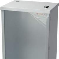 Light-Duty Fire Extinguisher Cabinet, 8" W x 22" H x 6" D GTA Hardware Inc