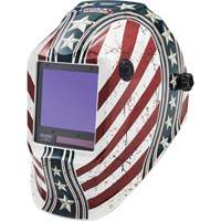 VIKING 3350 Daredevil Welding Helmet, 3.74" L x 3.34" W View Area, 5 - 13 Shade Range GTA Hardware Inc