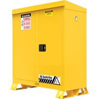 Outdoor Flammable Storage Cabinet, 30 gal., 2 Door, 43" W x 44" H x 18" D GTA Hardware Inc