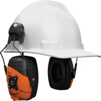Safety Orange Link 2.0 Bluetooth Earmuffs, Cap Mount Style, 21 dB GTA Hardware Inc