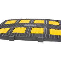 Middle Speed Hump, Rubber, 3' L x 20" W x 2" H GTA Hardware Inc