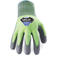 Helix&reg; 2057 Abrasion- & Cut-Resistant Gloves, Size 6/X-Small, 13 Gauge, Polyurethane Coated, HPPE Shell, ASTM ANSI Level A4/EN 388 Level C GTA Hardware Inc