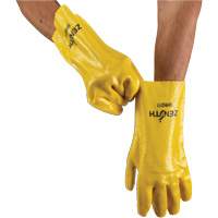 Gants &agrave; fini rugueux et r&eacute;sistants aux produits chimiques, Taille 9, 12" lo, PVC, Doublure en Interlock, 47-mil GTA Hardware Inc