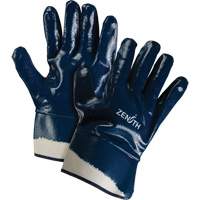 Gants &agrave; poignet de s&eacute;curit&eacute; de poids lourd, 10/T-Grand, R&ecirc;vetement Nitrile, Enveloppe en Coton GTA Hardware Inc