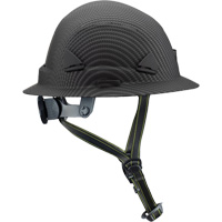 Casque Fibre Metal de style escalade avec bordure compl&egrave;te, R&eacute;pond aux normes CSA type 2, Suspension Rochet, Non ventil&eacute; GTA Hardware Inc