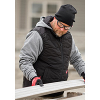 Veste l&eacute;g&egrave;re et isol&eacute;e FREEFLEX, Hommes, Petit, Noir GTA Hardware Inc