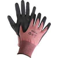 Eco-Friendly Lightweight High-Dexterity Cut-Resistant Gloves, Size 7, 18 Gauge, Foam Nitrile Coated, Stainless Steel/HPPE/RPET Shell, ASTM ANSI Level A4 GTA Hardware Inc