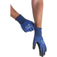 Gants &eacute;lastiques &eacute;cologiques r&eacute;sistants &agrave; la coupe, Taille 7, Calibre 18, Rev&ecirc;tement Polyur&eacute;thane, Enveloppe en Acier inoxydable/PEHP/rPET, ASTM ANSI niveau A5 GTA Hardware Inc
