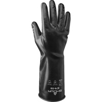Gants 874 r&eacute;sistants aux produits chimiques, Taille Petit/7, 14" lo, Caoutchouc butyle, 13,78-mil GTA Hardware Inc