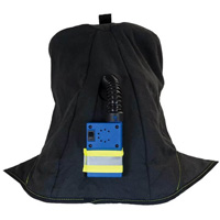 Cagoule de protection contre l'arc &eacute;lectrique TCG, Noir, 40 cal/cm², ANSI Z87.1/ASTM F1506/ASTM F1959/ASTM F2178/R&eacute;pond ou surpasse la norme CSA Z462/NFPA 70E, 4 Arc &eacute;lectrique EPI cat&eacute;gorie niveau GTA Hardware Inc