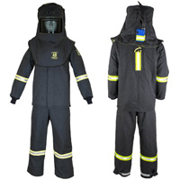 TCG Deluxe Medium Arc Flash Suit Kit, 40 cal/cm² GTA Hardware Inc