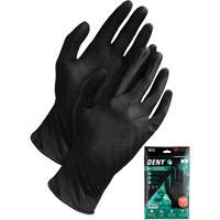 Gants jetables Deny, Petit, Nitrile, 6 mils, Sans poudre, Noir GTA Hardware Inc