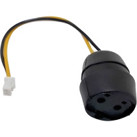 2-Pin Panel Jack Connector for Molex Headset GTA Hardware Inc