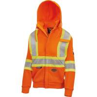 Heavyweight Safety Hoodie, Women's, X-Small, High Visibility Orange GTA Hardware Inc