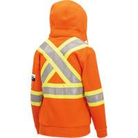 Heavyweight Safety Hoodie, Women's, X-Small, High Visibility Orange GTA Hardware Inc