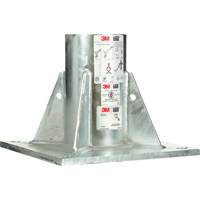 DBI-SALA&reg; Confined Space Floor Mount Base, Galvanized GTA Hardware Inc