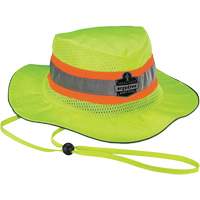 Chapeau de soleil de garde forestier de refroidissement en microfibre Chill-Its 8935MF , petite/moyenne, Lime haute visibilit&eacute; GTA Hardware Inc