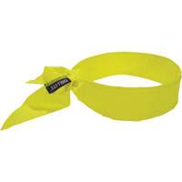Bandeau de refroidissement Chill-Its 6702 avec polym&egrave;res int&eacute;gr&eacute;s et fermeture &agrave; nouer, Jaune lime haute visibilit&eacute; GTA Hardware Inc