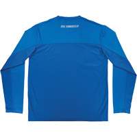 Chemise de refroidissement &agrave; manches longues avec protection solaire et UV Chill-Its 6689, Bleu, Petit GTA Hardware Inc