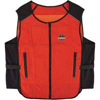 Chill-Its 6260 Lightweight Phase Change Cooling Vest with Rechargeable Packs, Small/Medium, Orange GTA Hardware Inc