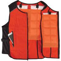 Chill-Its 6260 Lightweight Phase Change Cooling Vest with Rechargeable Packs, Small/Medium, Orange GTA Hardware Inc