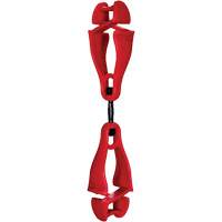 Squids 3420 Swiveling Glove Clip Holder with Dual Clips GTA Hardware Inc