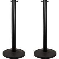 Montant industriel, Hauteur de 37", Noir GTA Hardware Inc