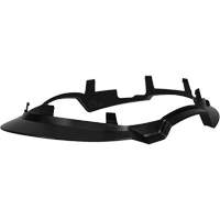 Bordure &eacute;troite compl&egrave;te &agrave; agrafe pour casque d'alpiniste RZRBack, blanc GTA Hardware Inc