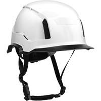 Bordure &eacute;troite compl&egrave;te &agrave; agrafe pour casque d'alpiniste RZRBack, blanc GTA Hardware Inc