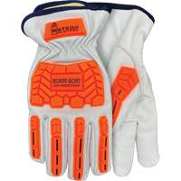 Gants r&eacute;sistants &agrave; la coupe Scape Goat, T-petit, Paume en Ch&egrave;vre, Poignet &eacute;lastique/Conducteur GTA Hardware Inc