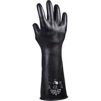 879 Acid-Resistant Gloves, Size Medium/8, 14" L, Butyl Rubber, 28-mil GTA Hardware Inc