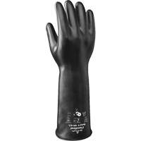 891 Chemical & Acid Resistant Gloves, Size Large/9, 14" L, Butyl Rubber/Viton&reg;, 28-mil GTA Hardware Inc