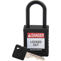 Cadenas de s&eacute;curit&eacute; Velocity, Cadenas de s&eacute;curit&eacute;, Cl&eacute;s diff&eacute;rentes, Nylon, Largeur de 1-1/2" GTA Hardware Inc