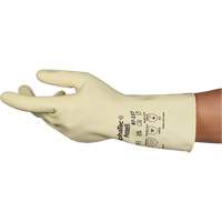Gants naturels et l&eacute;gers AlphaTec 87-137, Taille 7, 11,8" lo, Latex de caoutchouc, 16 mils GTA Hardware Inc