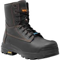 Bottes de travail Metpro Flex avec protecteur m&eacute;tatarsien, Cuir, Taille 4, Imperm&eacute;able GTA Hardware Inc