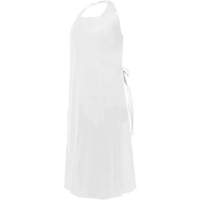 Tablier CoverMe avec encolure d&eacute;coup&eacute;e, Polyur&eacute;thane, 45" lo x 35" la, Blanc GTA Hardware Inc