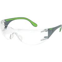 Lunettes de s&eacute;curit&eacute; gris/vert Adapt Lite, Lentille Transparent, Antibu&eacute;e/Anti-&eacute;gratignures, ANSI Z87+/R&eacute;pond ou surpasse la norme CSA Z94.3 GTA Hardware Inc