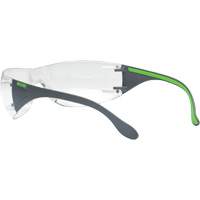 Lunettes de s&eacute;curit&eacute; gris/vert Adapt Lite, Lentille Transparent, Antibu&eacute;e/Anti-&eacute;gratignures, ANSI Z87+/R&eacute;pond ou surpasse la norme CSA Z94.3 GTA Hardware Inc