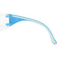 Lunettes de s&eacute;curit&eacute; bleu/blanc Adapt Lite, Lentille Transparent, Antibu&eacute;e/Anti-&eacute;gratignures, ANSI Z87+/R&eacute;pond ou surpasse la norme CSA Z94.3 GTA Hardware Inc