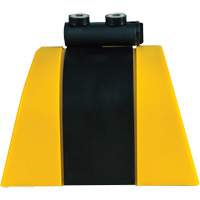 Syst&egrave;me de barri&egrave;re de s&eacute;curit&eacute; HAZLOK, Plastique, Fixation magn&eacute;tique, 30', Ruban Noir et jaune GTA Hardware Inc