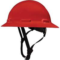 LIDGUARD&reg; Full Brim Hardhat with Chinstrap, Meets CSA Type 1, Ratchet Suspension, Vented GTA Hardware Inc